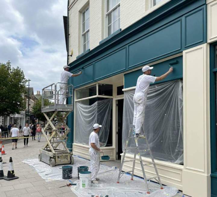 Travaux de peinture commerciale Gatineau