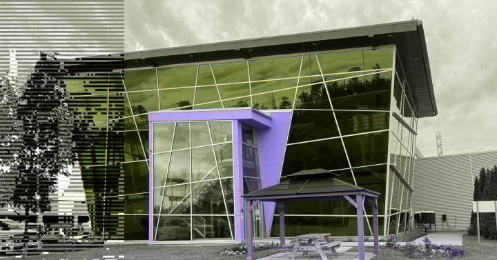 Painter parking in Gatineau